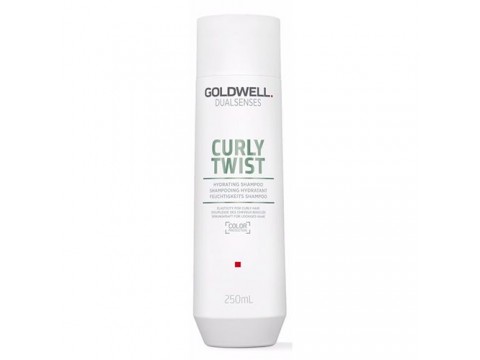 GOLDWELL Garbanotų Plaukų Šampūnas Goldwell Curly Twist Hydrating Shampoo 250ml GOLDWELL Garbanotų Plaukų Šampūnas Goldwell Curly Twist Hydrating Shampoo 250ml